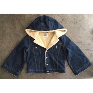 Levi’s Made&Crafted Women’s Cropped Sherpa Trucker